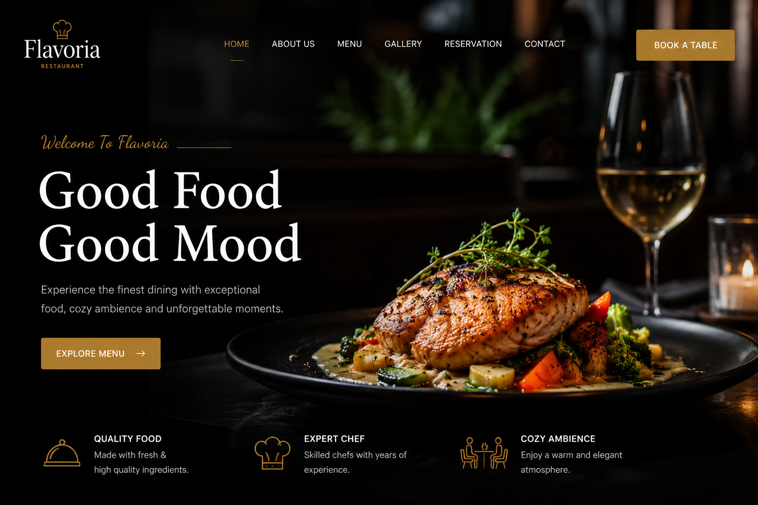 Restaurant Website